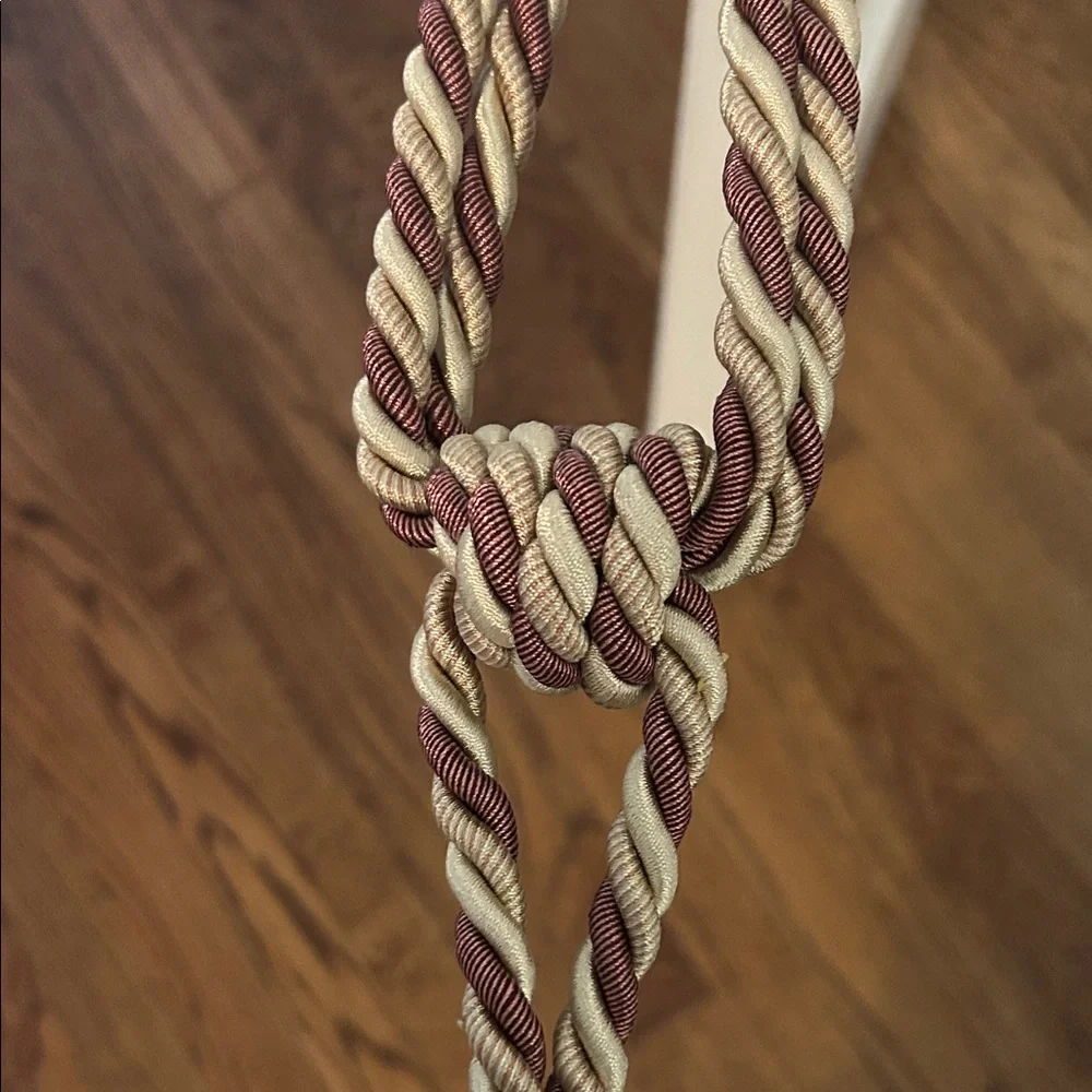 Chic Mauve, Brown, Gold and Cream Extra Large Tassel
